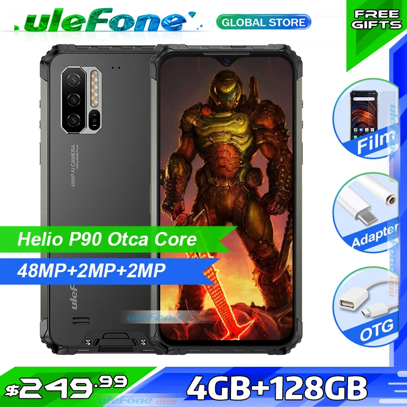 Смартфон Ulefone Power 7E 4+128 ГБ 48 Мп Android 9.0 5500 мАч|Смартфоны| |