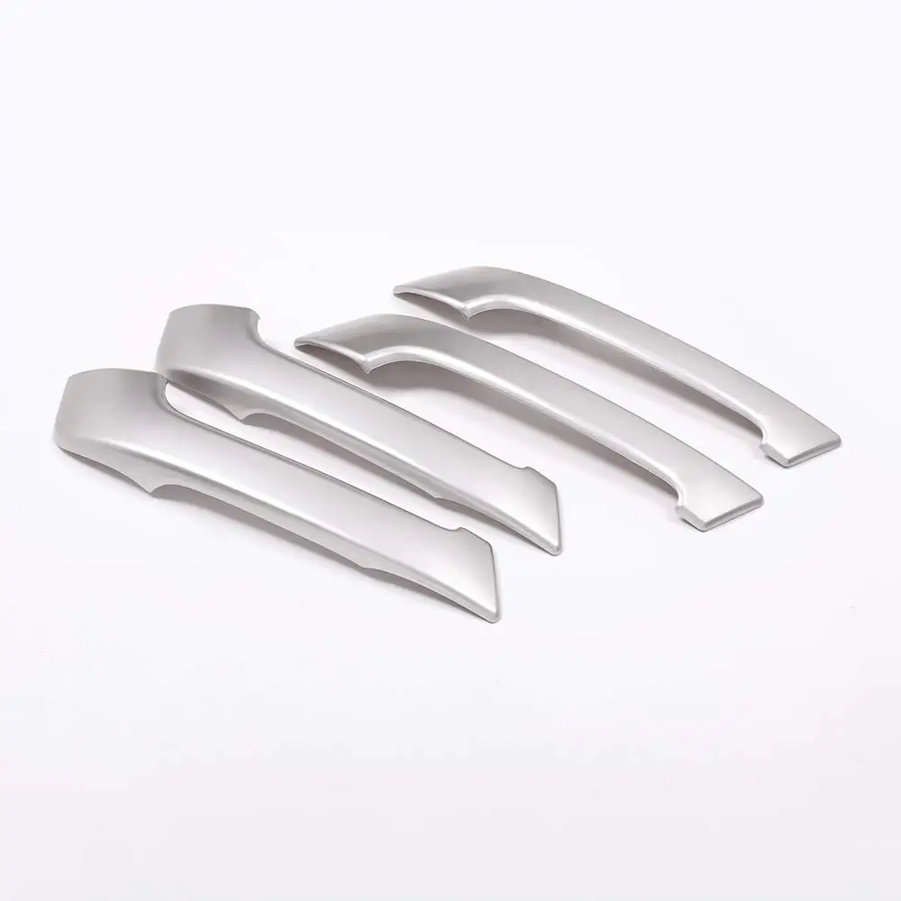 4 шт. интерьер АБС-системы автомобиля дверная ручка рамка Накладка для Toyota Land Cruiser