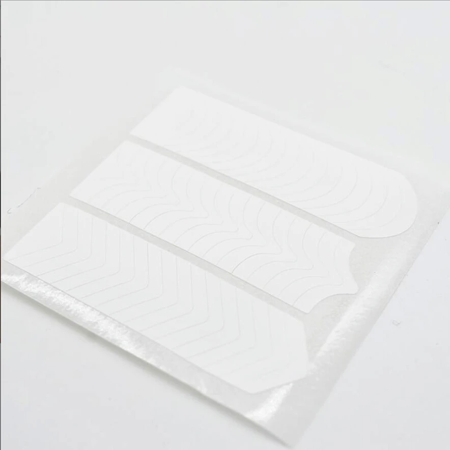 Французский маникюр наклейки для дизайна ногтей советы лента стикер Руководство