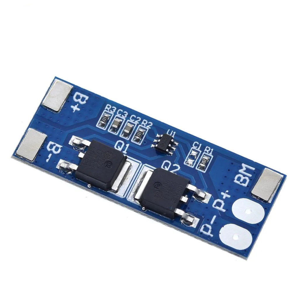 2S 8A Li-Ion 7 4 v 8 V 18650 BMS PCM 15A плата защиты батареи пикового тока bms Pcm для литий-ионного