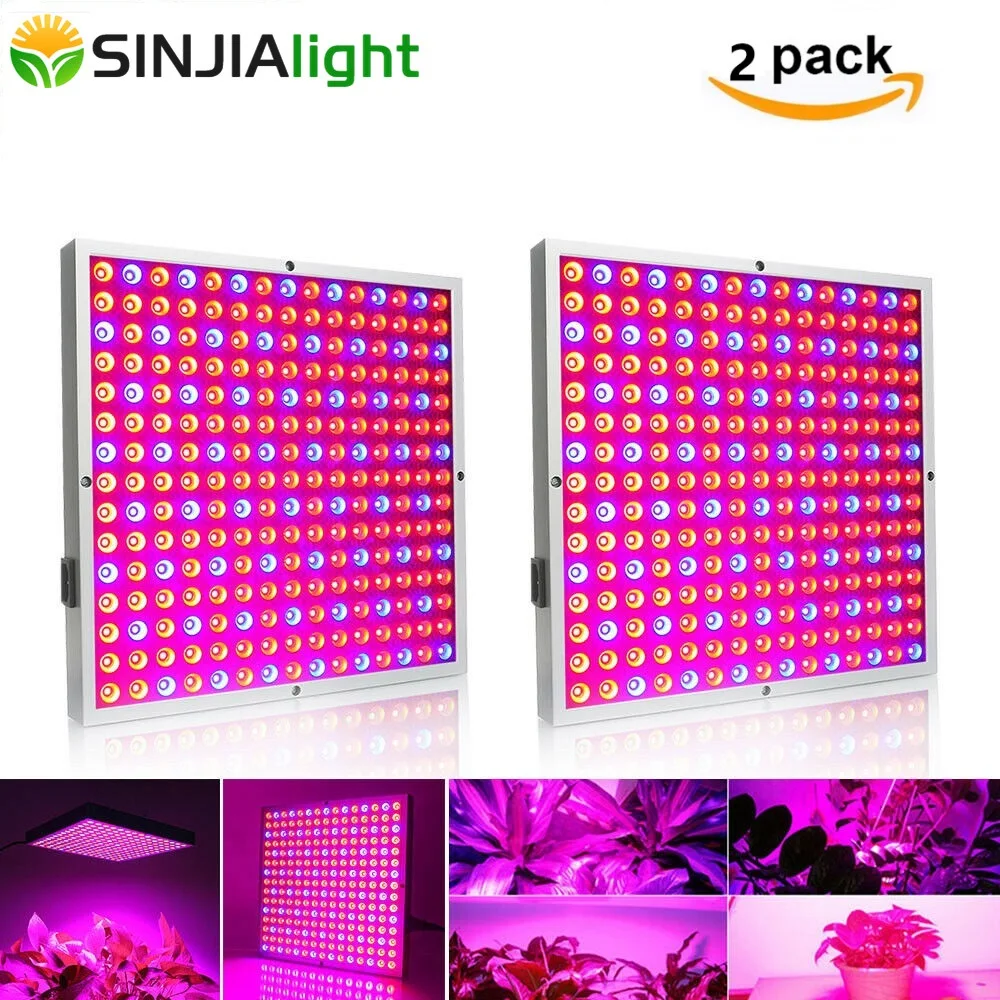 2pcs/lot 45W LED Grow Lights Reflector Cup Full Spectrum Growing Phyto Lamp For Flowers Hydroponic Grow Tent Indoor Plant Light