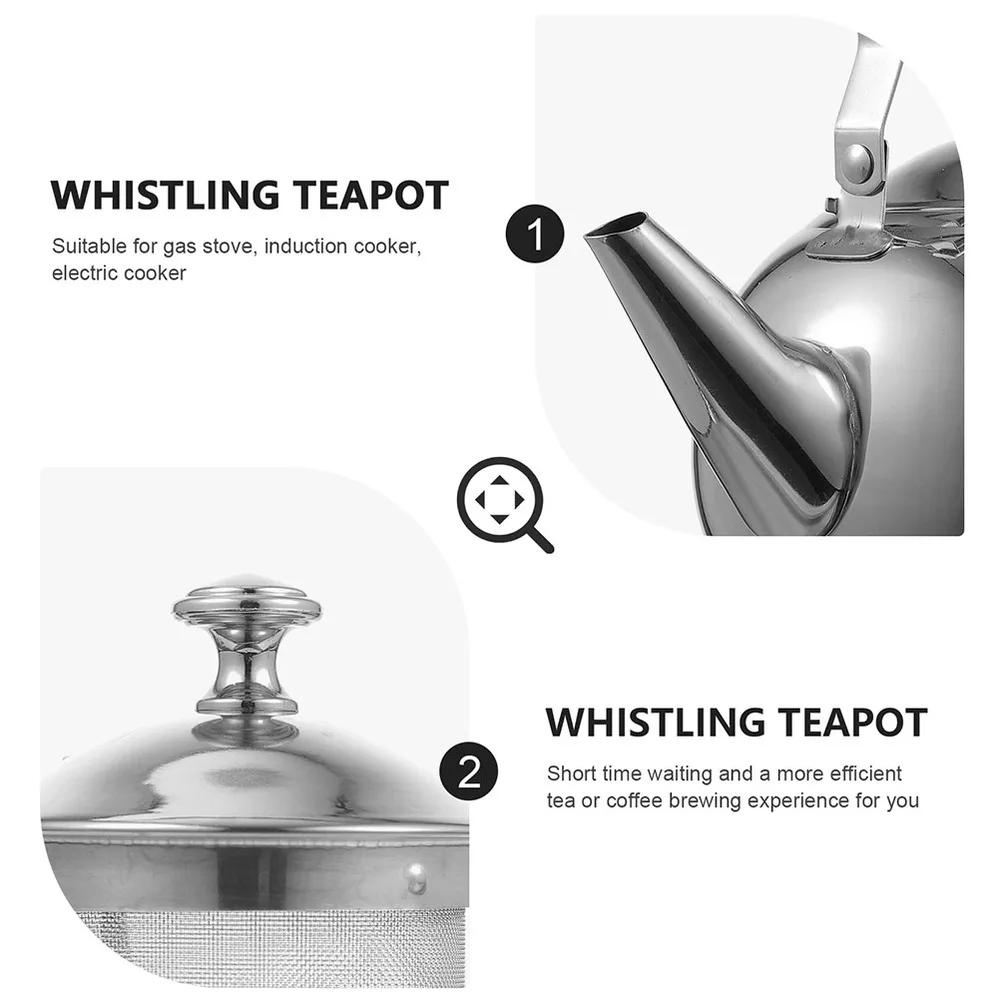 

Stainless Steel Kettle Practical Tea Kettle Water Kettle with Strainer