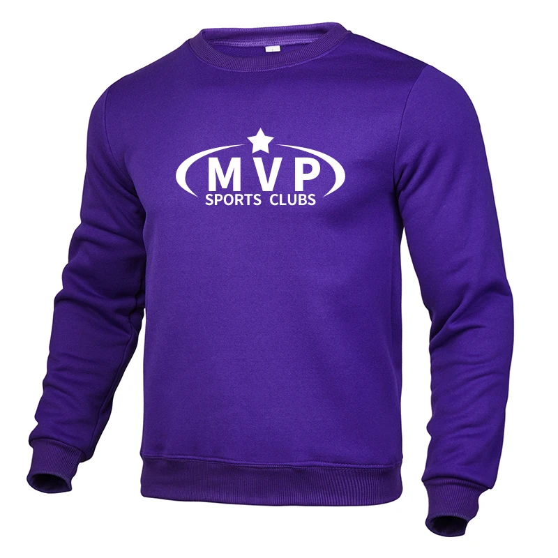 

Men's winter sweater with thick velvet crewneck Harajuku plus size student trend Male and female student couples sport