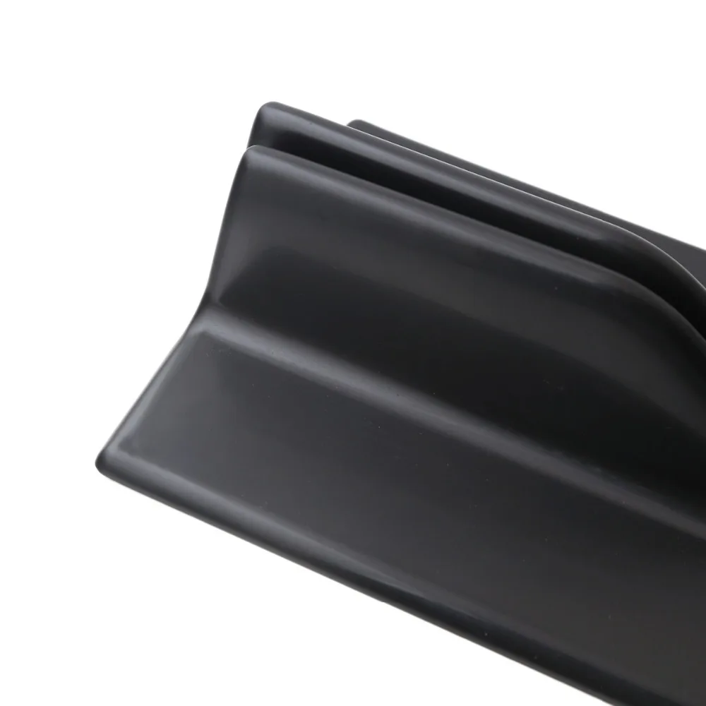 2PCS Side Skirt Extension Fit Rocker Splitters Winglet Wings Canard Diffuser Universal Black Carbon Fiber 5 | Автомобили и