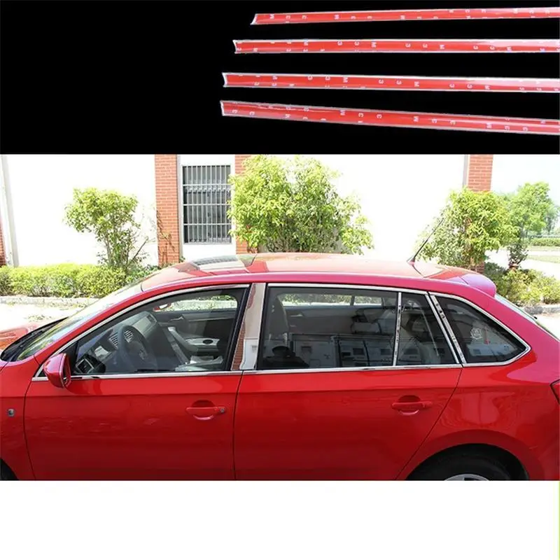 Модифицированная хромированная Автоматическая оконная дверь внешняя наклейка