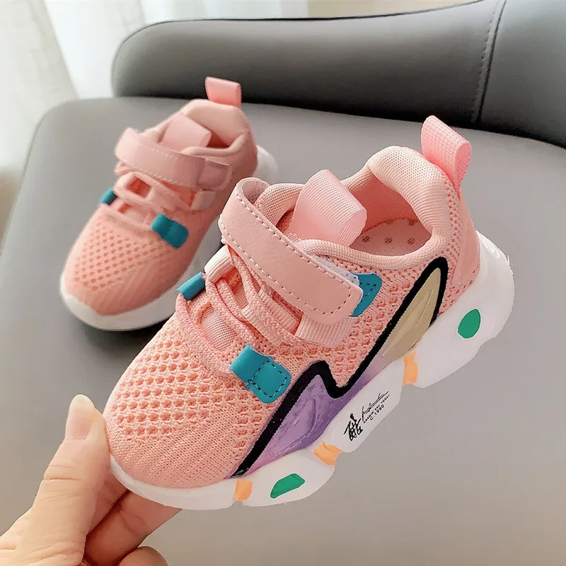 

Kids Shoes for Boys Baby Toddler Sneakers Fashion Breathable Antislip Soft Bottom Baby Sneaker Little Girls Boys Sports Shoes