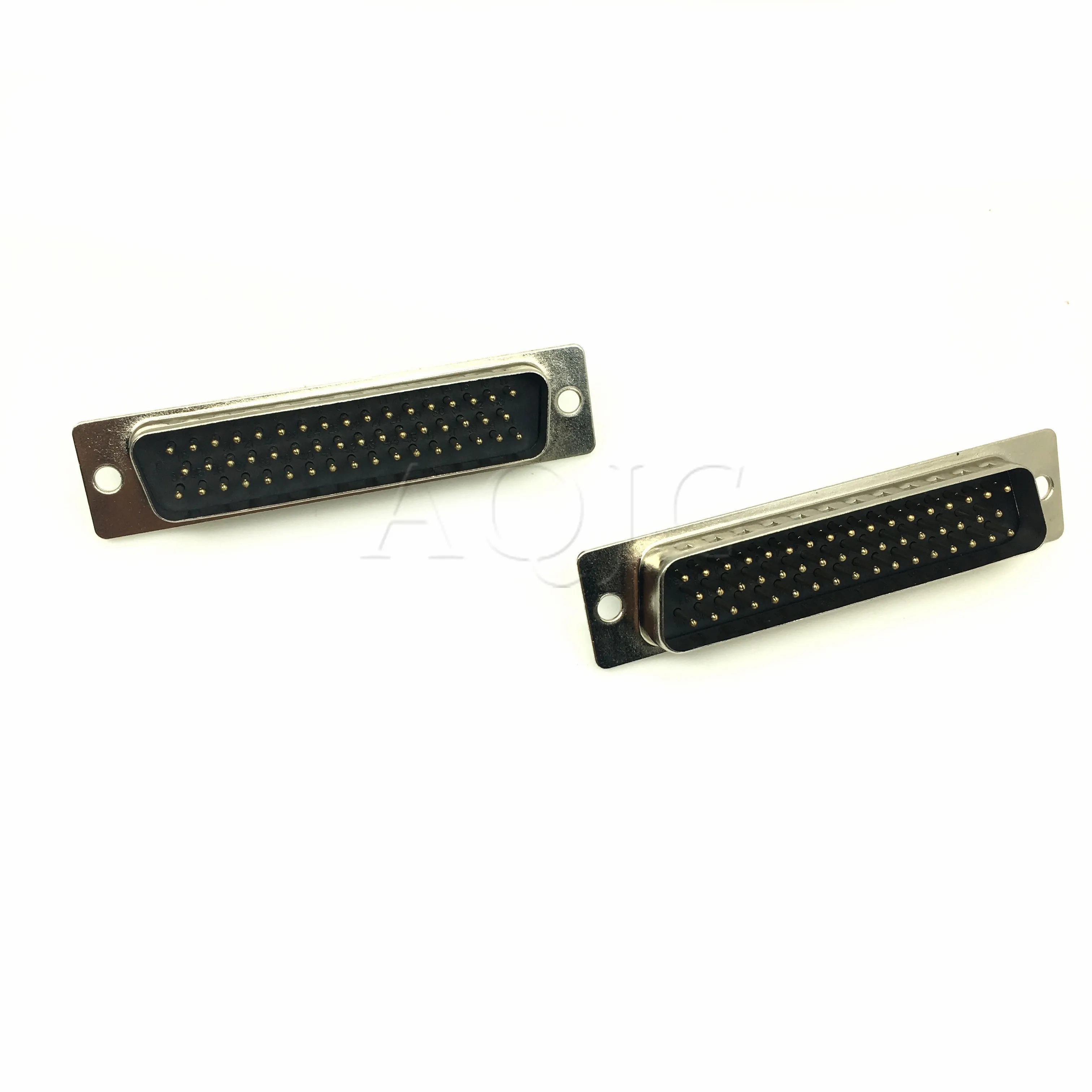 10 шт. DB50 50 Pin Женский Мужской 3 ряда F Тип Отверстие сварки адаптер разъем - купить