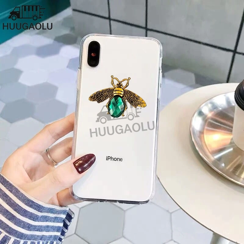 Роскошный чехол с Пчелкой для Xiaomi Redmi Note 9 9S 8 Pro 8T 7 7A 6A Etui Coque Huawei P20 P30 Lite Honor 10i 10 20 9X 8A |