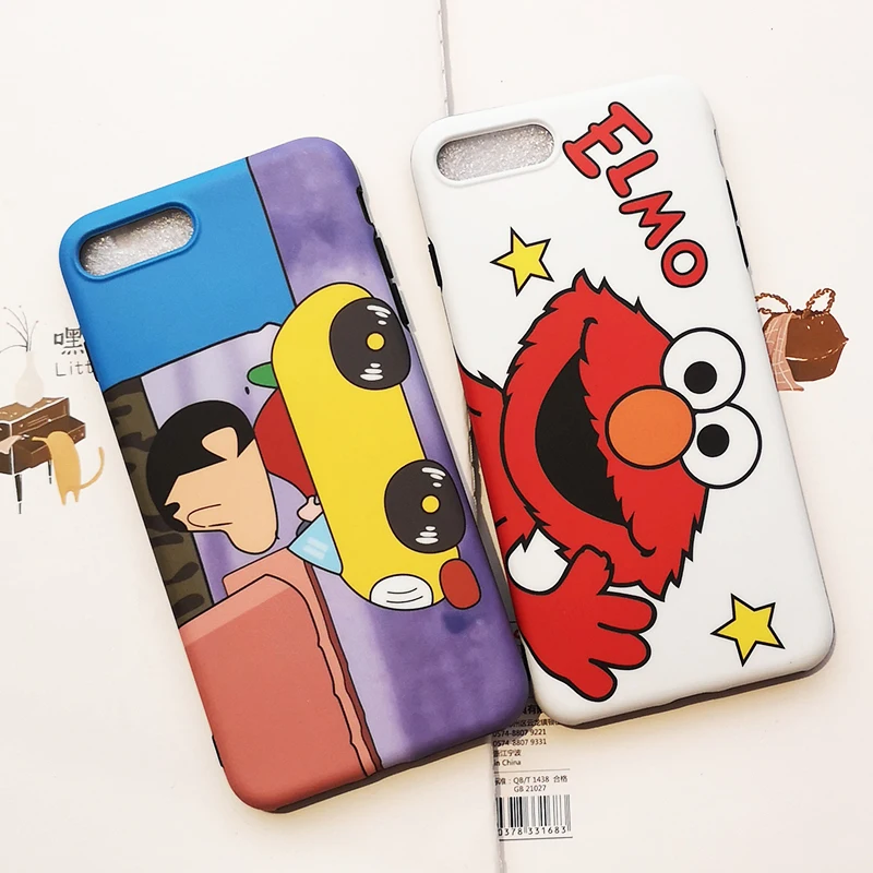 Милый чехол для iPhone 7 8 Plus Новый Модный Imd полукруглый рисунок красивая картинка |