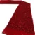 Красная бархатная кружевная ткань 2021, Высококачественная африканская швейцарская вуаль, вышивка 3D блестками, кружевная Ткань 5 ярдов для шитья - изображение