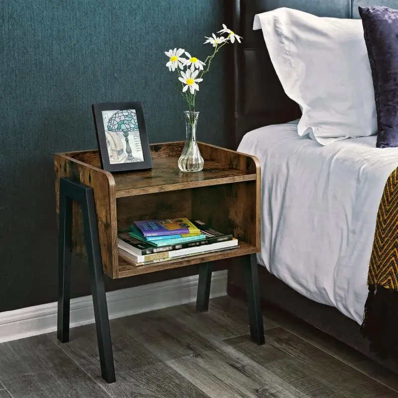 52x32x42cm Retro Simple And Stylish Wood Nightstands Dresser Bedside End Table Bedroom Furniture Night Stand Beside Bed Rack HWC two colors wood simple 3 drawer dresser night stand side table