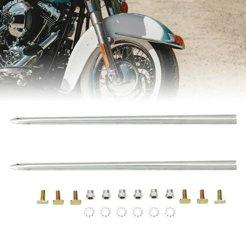 Переднее крыло мотоцикла накладки для Harley Heritage Softail Classic FLSTC Touring Road King Electra Glide Ultra