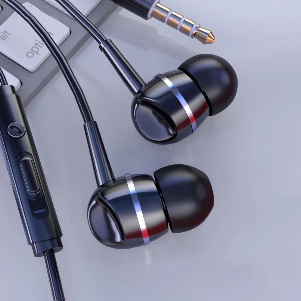 3 5 мм проводной In Ear телефона наушники гарнитура с микрофоном проводные вкладыши