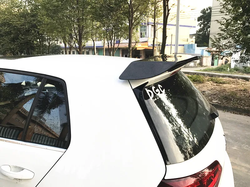 Автомобильный спойлер для крыши автомобиля Golf 7 MK7 Revozport Style из углеродного
