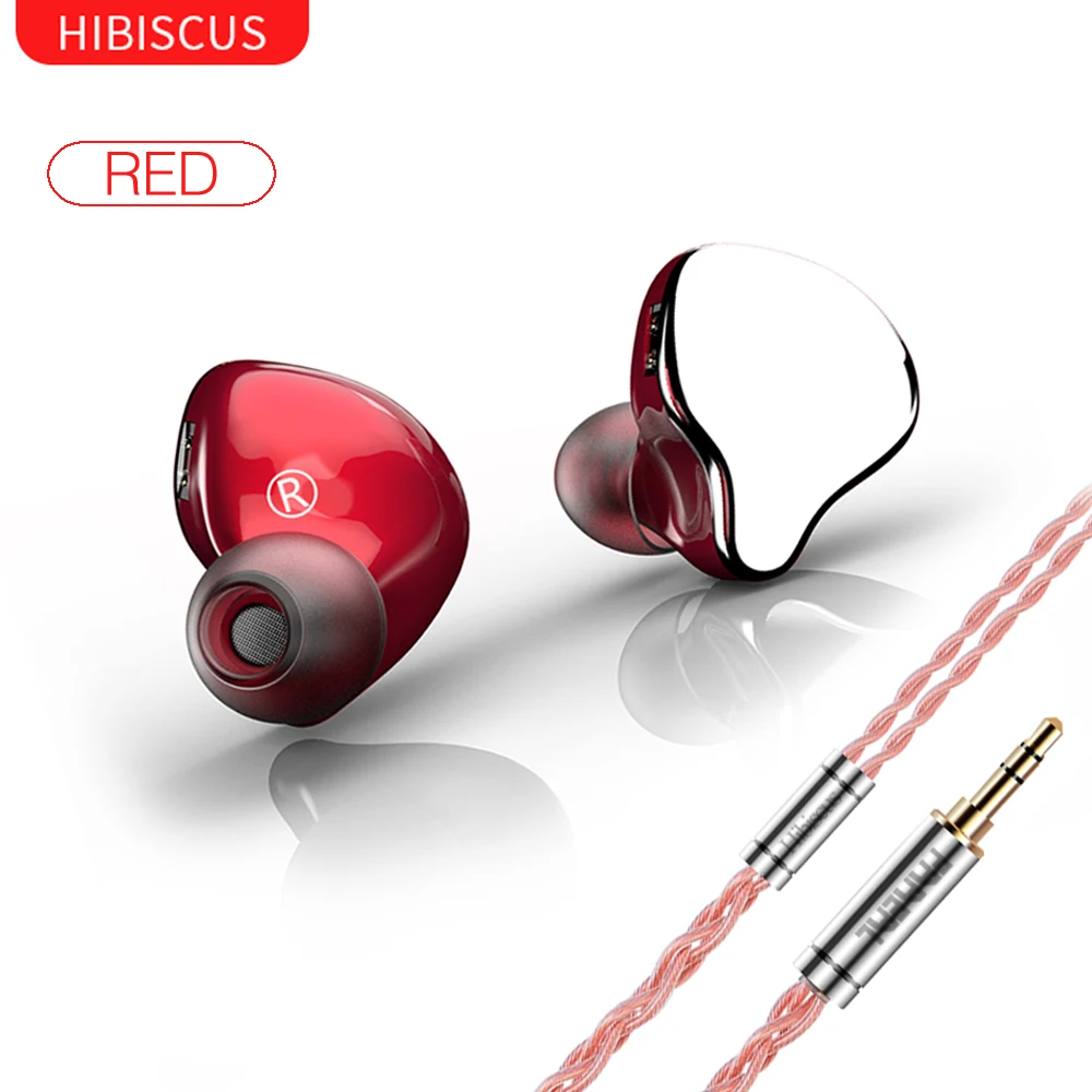 FAAEAL Hibiscus 10 мм углеродная диафрагма динамические наушники-вкладыши HIFI DJ