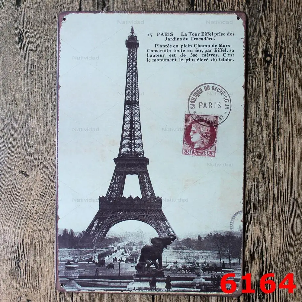 Новые европейские и американские аттракционы металлические знаки автомобиль