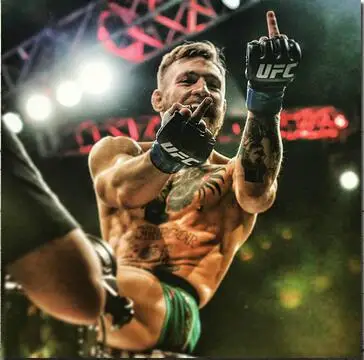 Мотивационный Шелковый постер Conor McGregor с принтом боксерской пленки для украшения