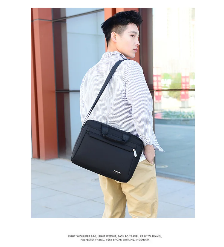 

High quality Business Computer bag for men Lightweight Oxford Men's bag Large Capacity Man shoulder bags Brand New Men handbag