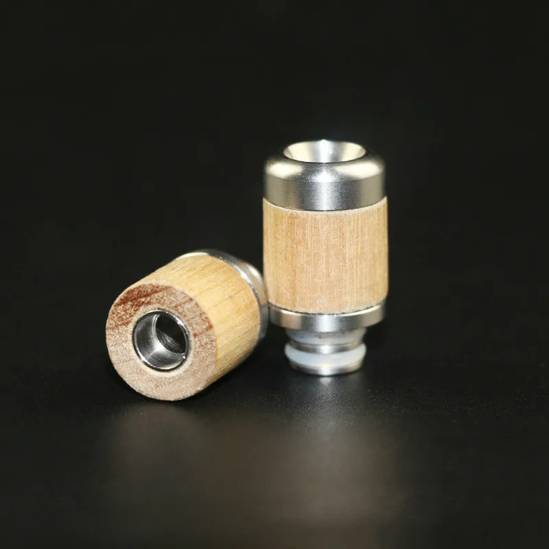 Деревянный мундштук 510 Driptip металлический Vape широкий Mtl капельный для E резервуар
