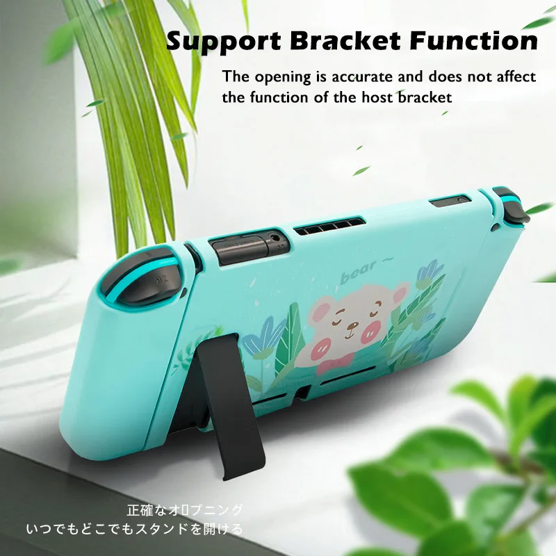 Защитный чехол с мультяшным рисунком для переключателя из ТПУ мягкий