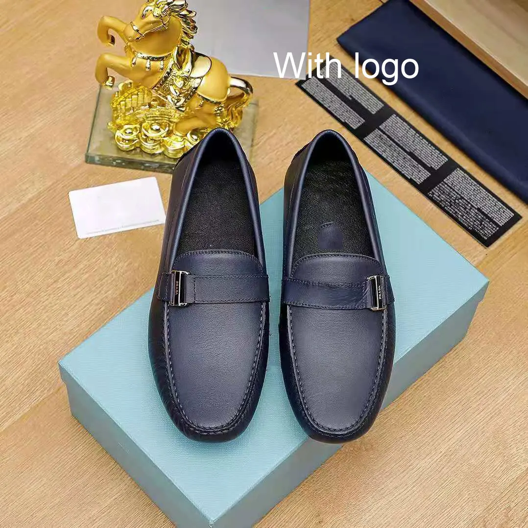 

Lazy Men Slip-on Loafers High Quality Genuine Leather Shoes For Male Leisure All-match Beans Shoes Anti Slip Footwear