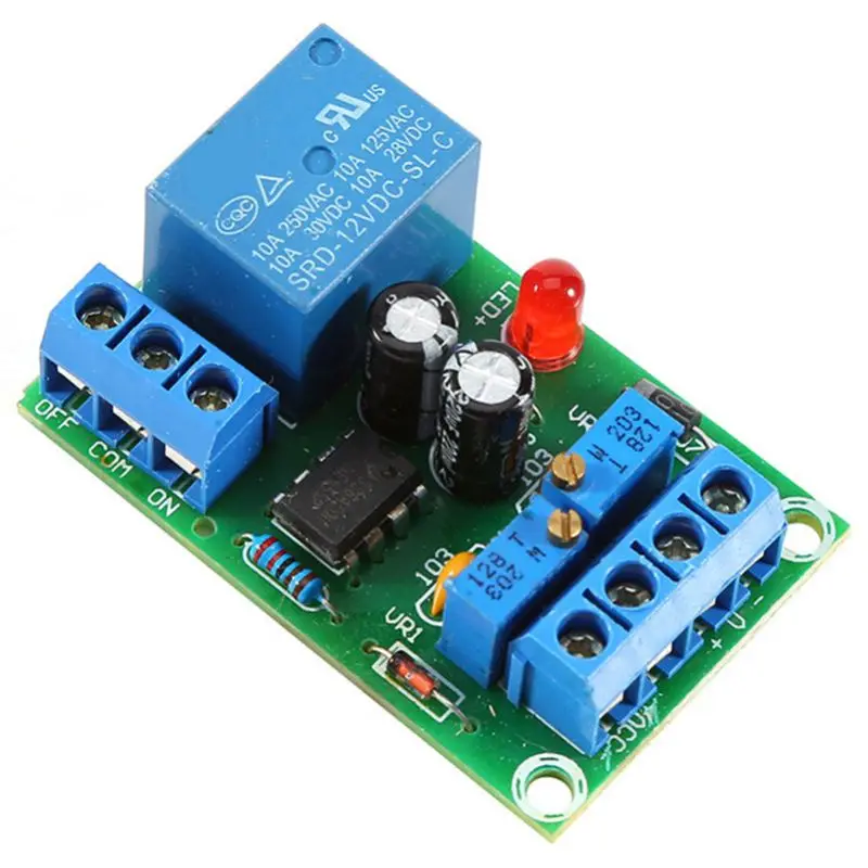 12V Батарея автоматическая зарядка контроллера Модуль релейной защитной платы