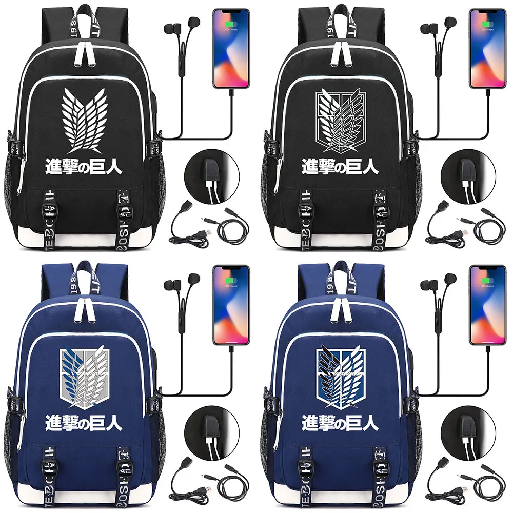 Рождественский мультфильм аниме крылья Атака Титанов USB мальчик девочка книжный