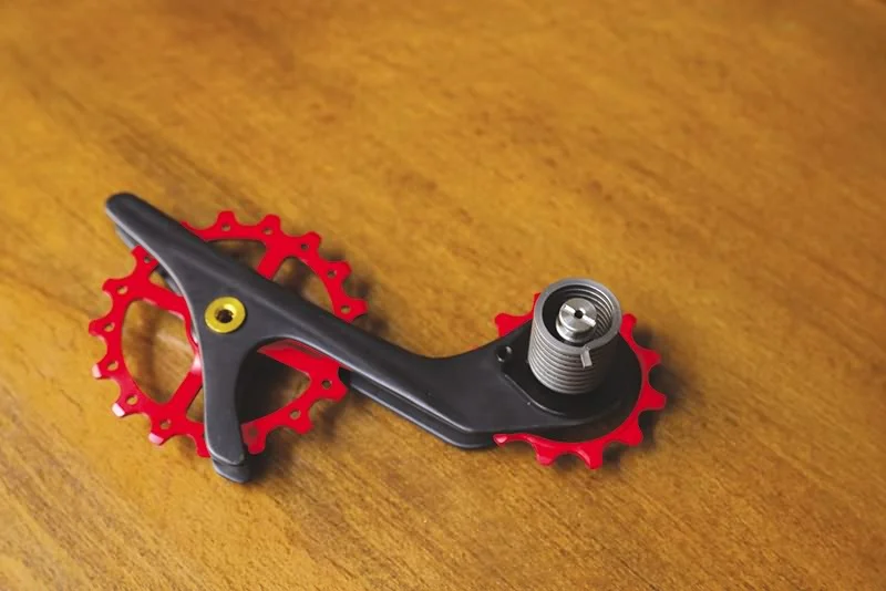 Kactus Tech 17THA велосипедный задний переключатель из углеродного волокна, CNC MTB велосипед керамический подшипник направляющий шкив колеса для SHIMANO R7000