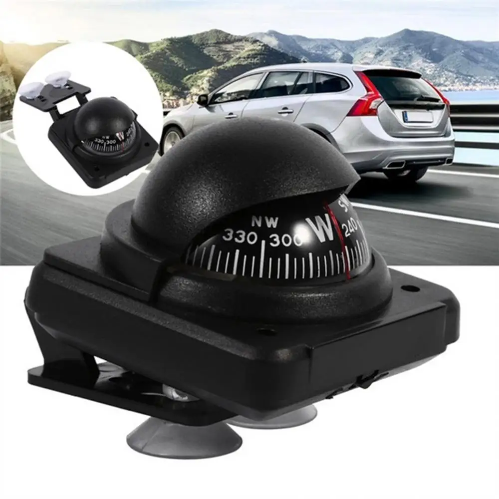 

50% Hot Sales Marine Boat Car Adjustable Suction Cup Compass Navigation Ball Interior Decor