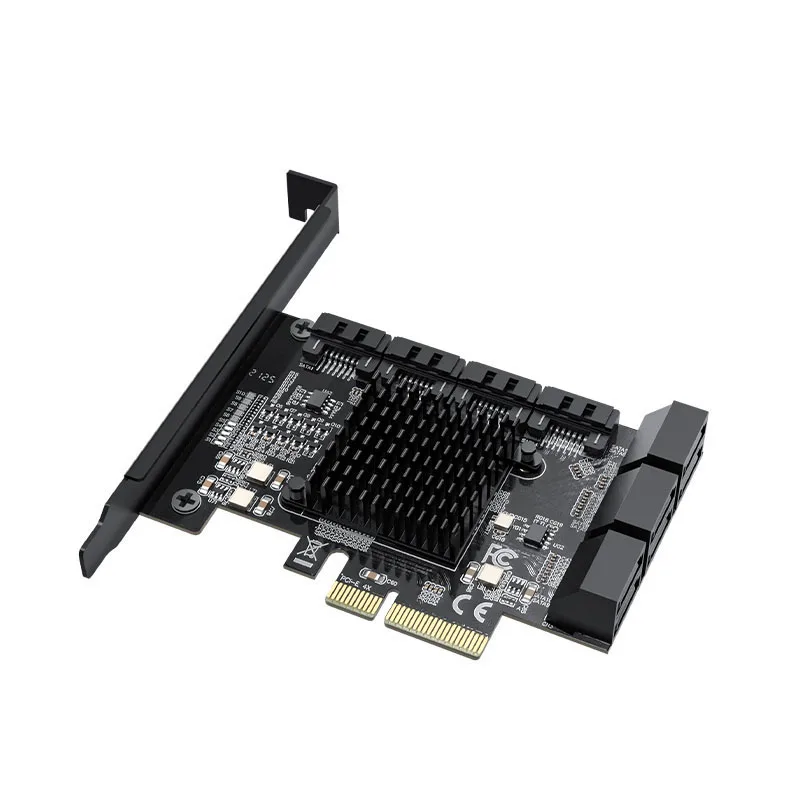 

5/8/10/16 портов SATA 6 Гбит/с на PCI Express контроллер карта PCIe на SATA III адаптер преобразователь PCI-e Райзер плата расширения адаптера