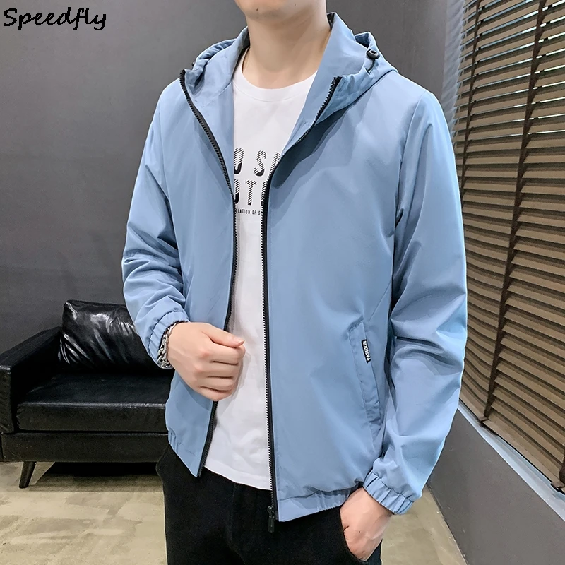

Autumn hooded casual student self-cultivation trend handsome blouse boys 2020 popular spring and autumn jacket 6615