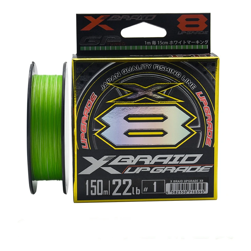 Японская оригинальная рыболовная леска YGK X4 X8 XBraid улучшенная полиэтиленовая