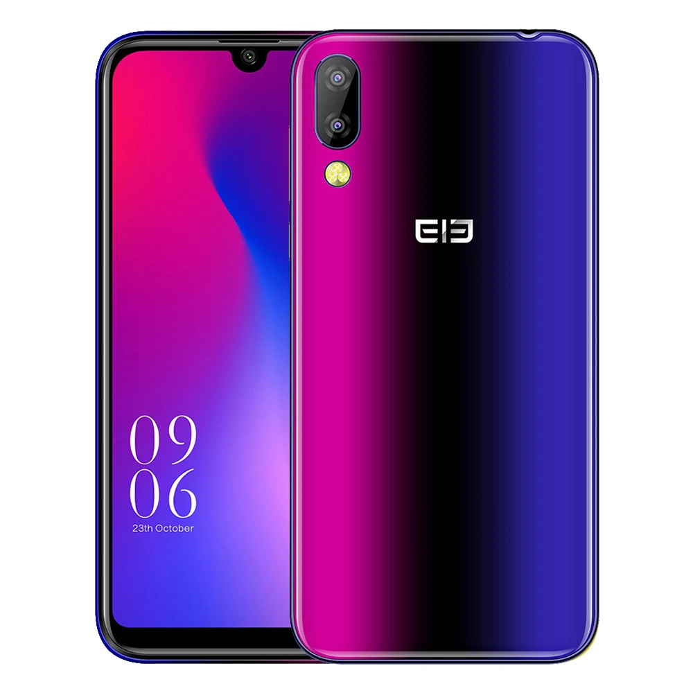 Оригинальный Elephone A6 Mini 4G смартфон 5 71 ''Android 9 MT6761 Четырехъядерный 4 ГБ ОЗУ 64 Гб