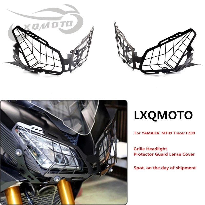 For YAMAHA MT09 Tracer 900 FZ09 Grille Headlight Protector Guard Lense Cover