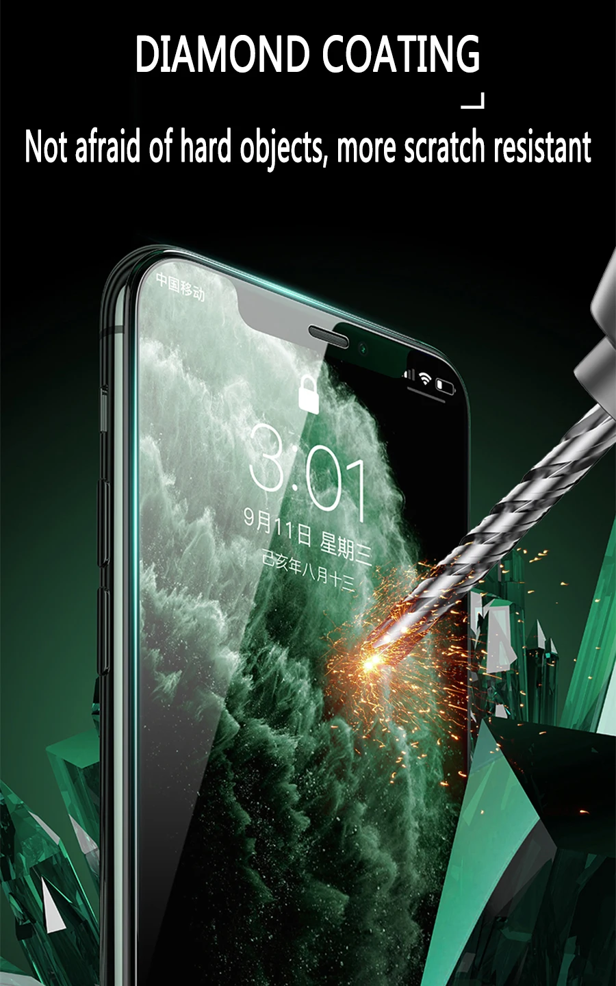 9H Защитное стекло для iPhone 11 Pro 7 8 6 6S Plus X XS Max XR 5 4 закаленное защитное стекло для iPhone 11 Pro Max