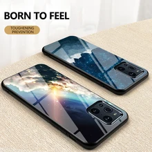 Painted Glass Phone Case For OPPO FindX3pro X2Pro F19Pro Plus F17Pro R9S R9PLUS R15X Protective Case