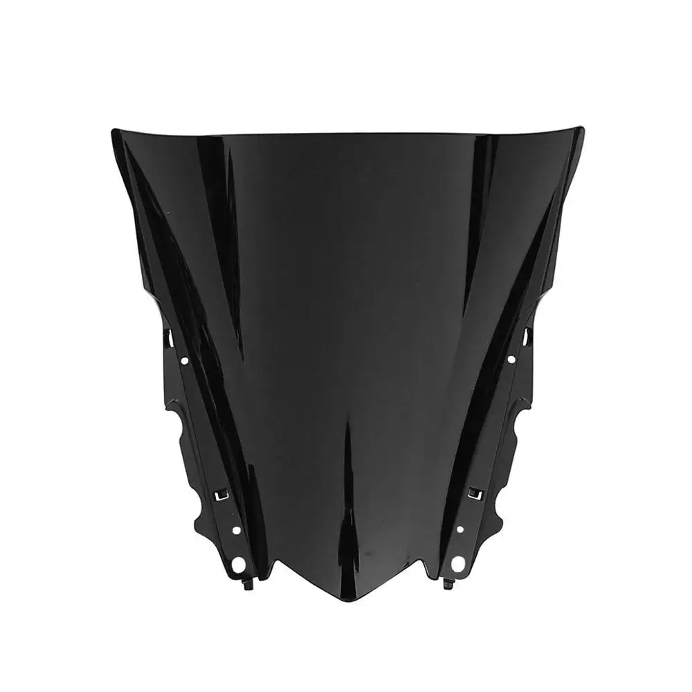 Черное Лобовое стекло мотоцикла для Yamaha YZF R25 2014 2018 R3 2015 16 17|Козырьки от ветра и