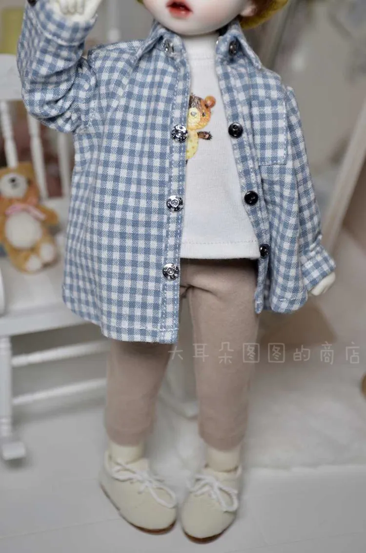 1/6 BJD одежда аксессуары рубашка+ брюки+ шляпа+ футболка набор кукольные наряды для BJD/SD yosd, не включены кукла, обувь, парик и другие E2580