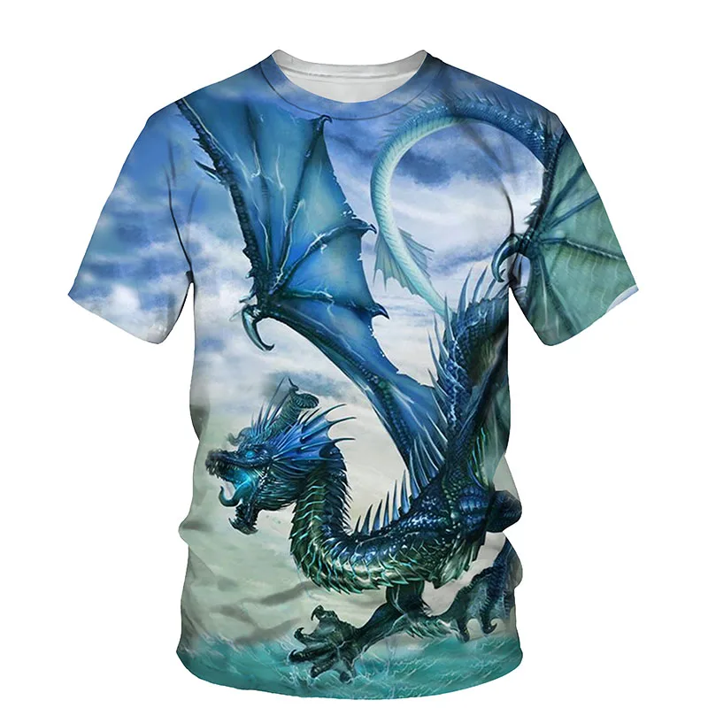 

3D-printed Men's Tee Summer 2021 O Neck Short Sleeve Tee Top 3D-Style Men's Fashion Casual Tee Top