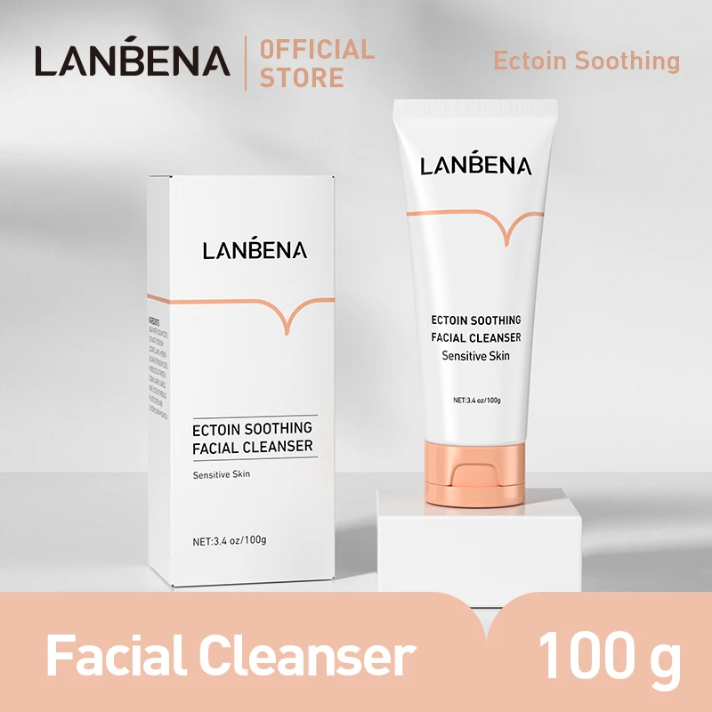 

LANBENA facial cleaning Ectoin Anti-allergic repair Calm for Täglich Gesicht care face washing foam Maintenance moisture 100g