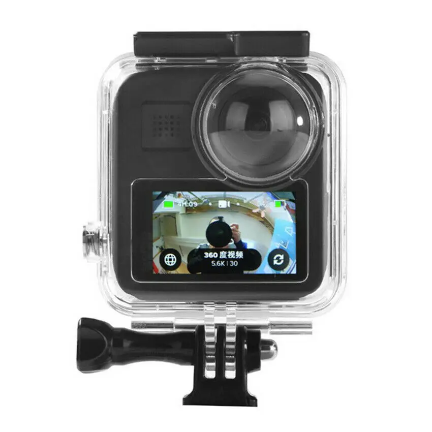 Водонепроницаемый корпус для GoPro Max защитный чехол камеры Go Pro 360 аксессуары