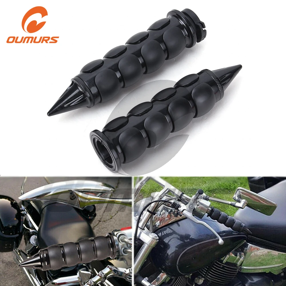 Ручки для мотоцикла ouwalls ручки 1 дюйм 25 мм Harley Honda Kawasaki Suzuki Yamaha Bikes круиз|Ручки