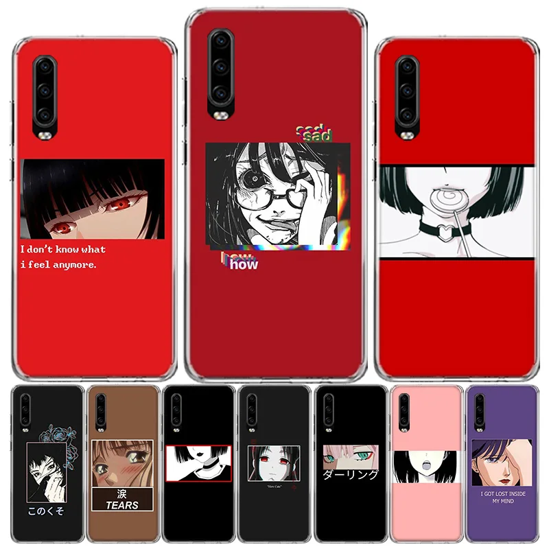 Чехол для телефона с японским аниме девочек Huawei P40 P30 P20 P10 Mate 10 20 30 Lite Pro P Smart Z Plus 2019 |