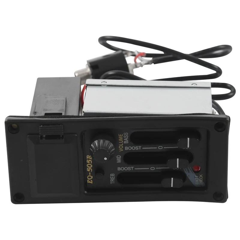 Активный 3 Band гитары EQ предусилитель пьезозвукосниматель для акустической 505R |