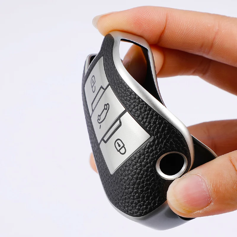 Автомобильный Складной флип-чехол для ключей защитный чехол держатель сумка Citroen