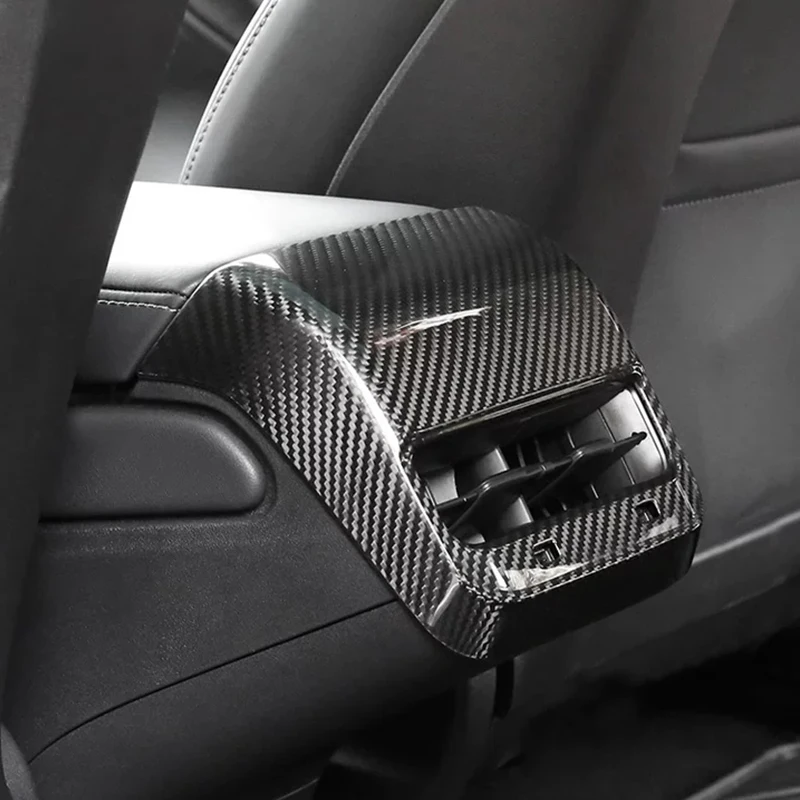 Air outlet panel for Tesla model 3 accessories/car accessories model 3 tesla three tesla model 3 carbon/accessoires