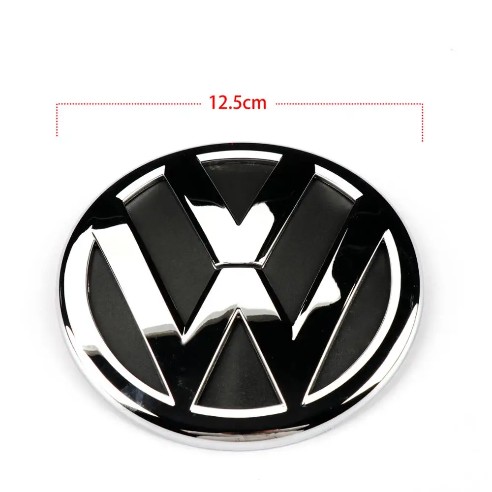 Новый задний значок Boot Chrome 125 мм эмблема V6 TOUAREG 3 шт. для VW Sharan 2011 2016 Touareg 2014 7P6 853 630
