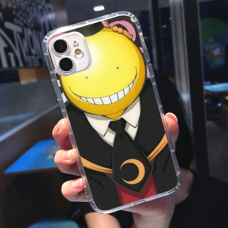 

Assassination Classroom Japan anime Phone Cases Transparent soft For iphone 5 5s 5c se 6 6s 7 8 11 12 plus mini x xs xr pro max