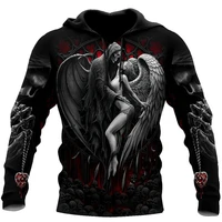 reaper skull angel and demon 3d all over printed spring autumn mens hoodies sweatshirts loose unisex casual pullover streetwear