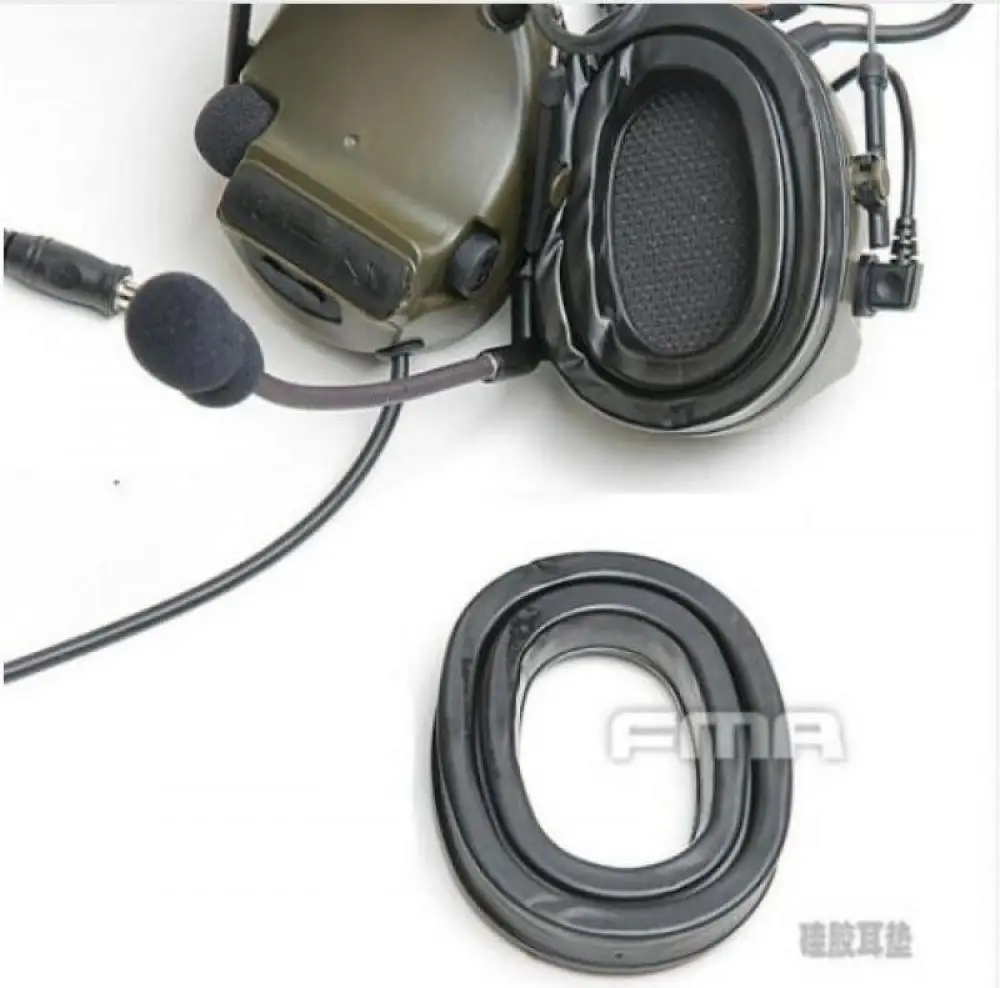 Новинка FMA сменная гелевая Подушка для ушей силиконовая подушка Amp пикапа